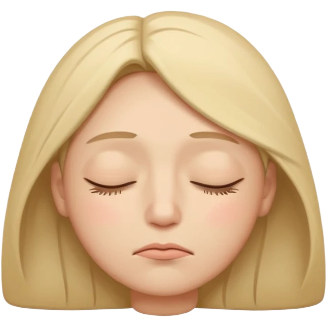 Tired happy face emoji