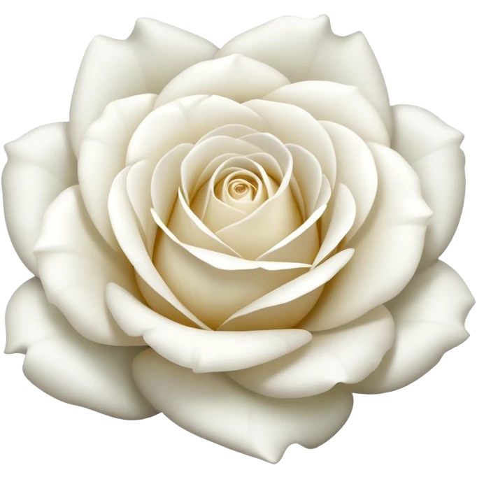 white rose emoji