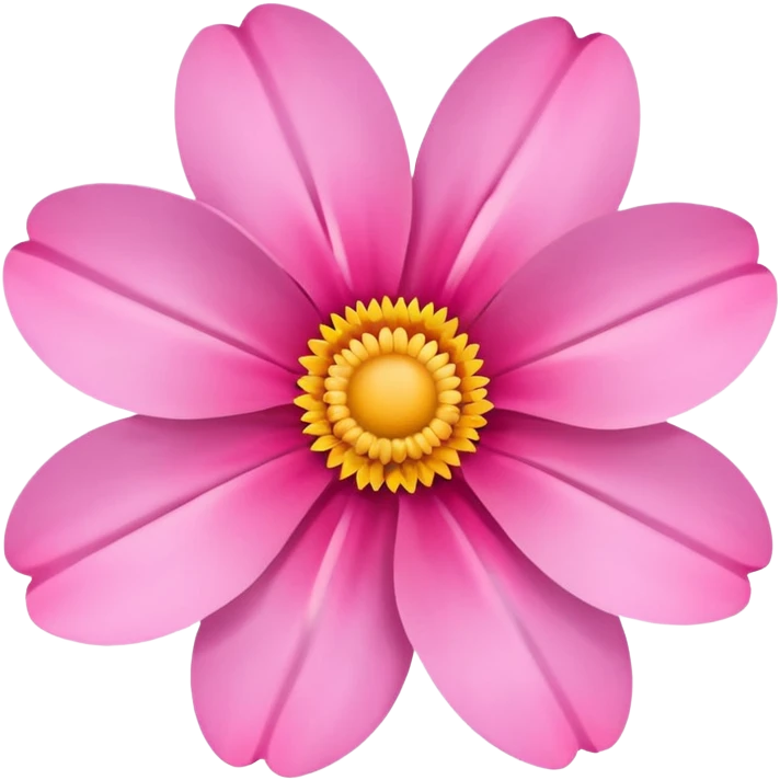 pink flower emoji