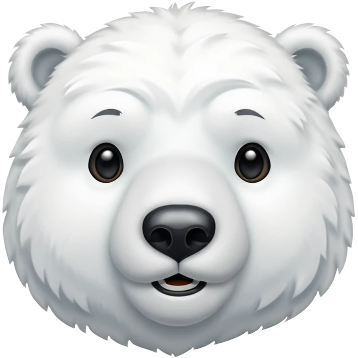 Polar bear emoji