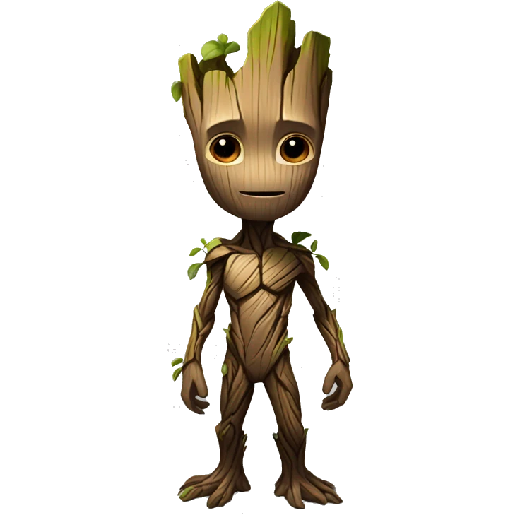 Groot full body emoji