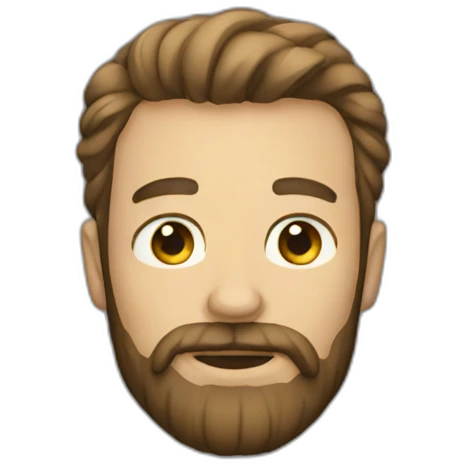Man-with-beard emoji