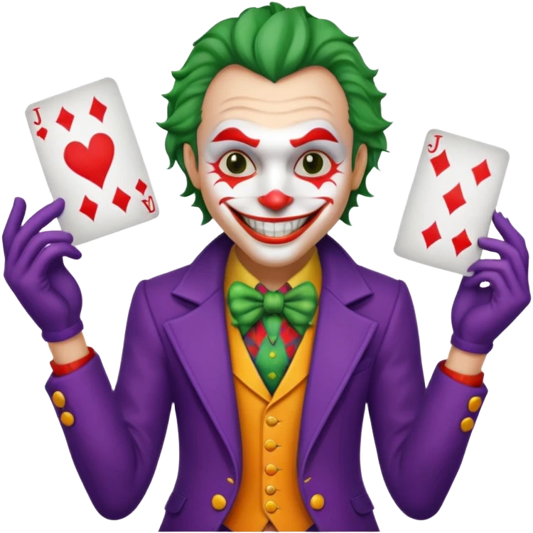 playing card joker emoji