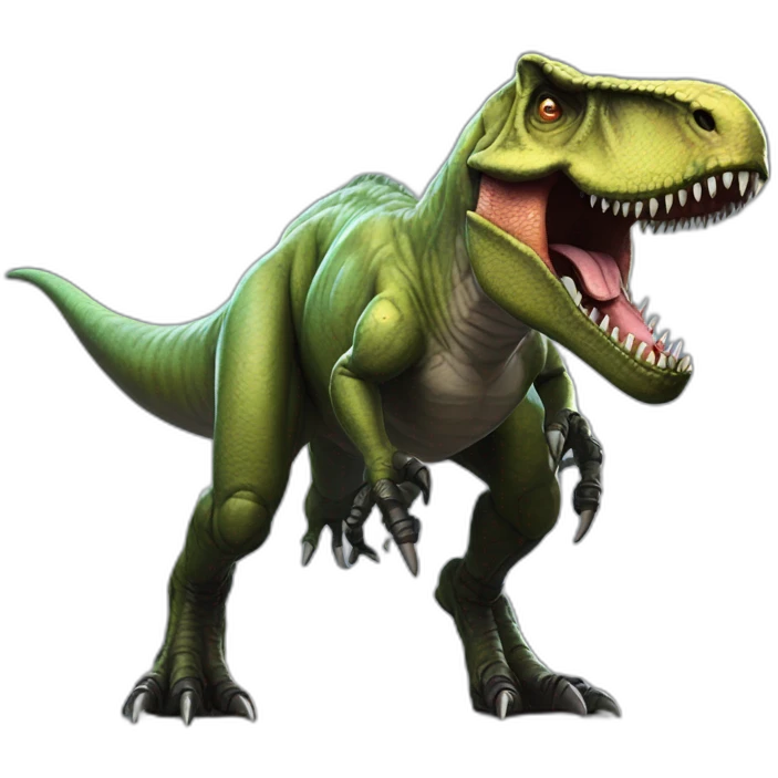 cyberpunk tyrannosaurus rex emoji