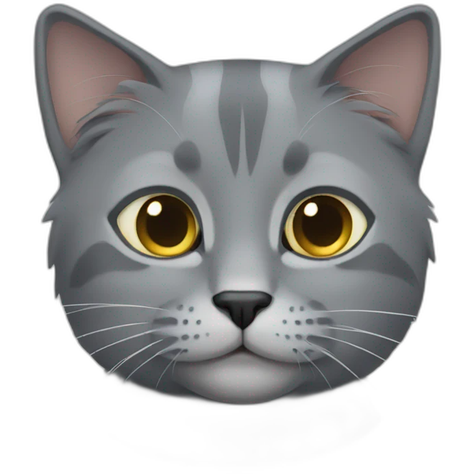 grey cat emoji
