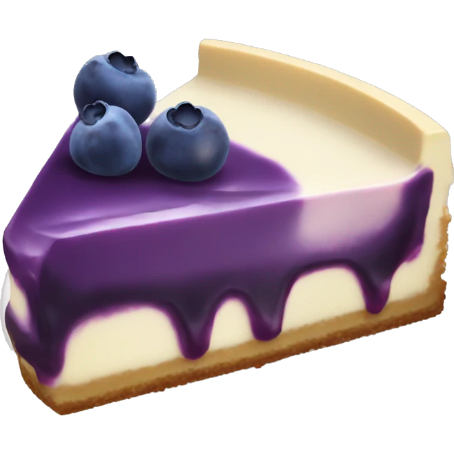 Blueberry Cheesecake  emoji