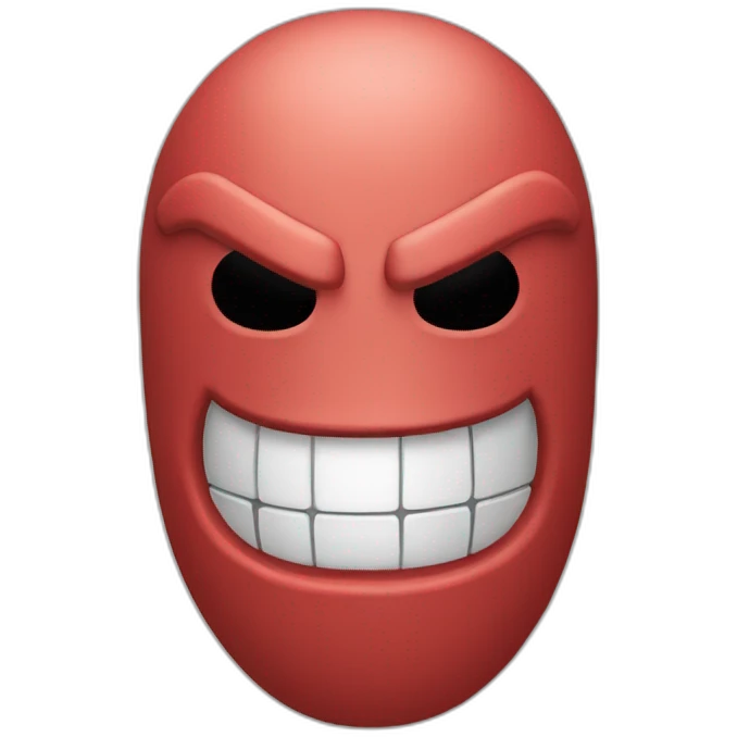 Knuckles head emoji