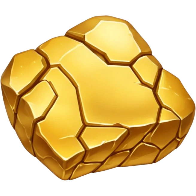 A gold nugget emoji
