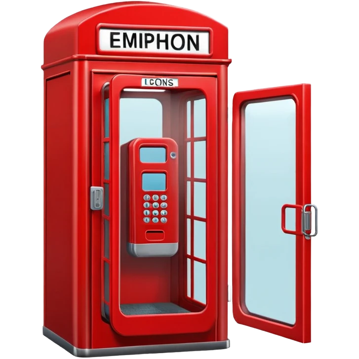 phone booth  emoji