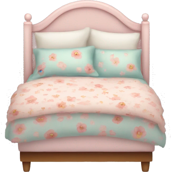 pretty bed  emoji