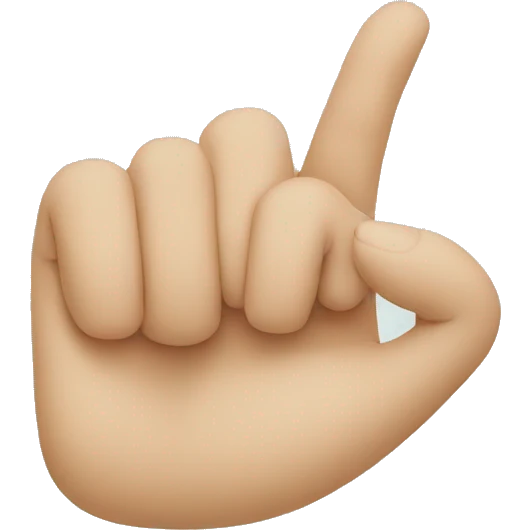 Hand in mouth emoji
