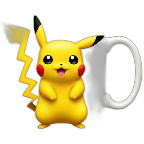 Tasse pikachu emoji