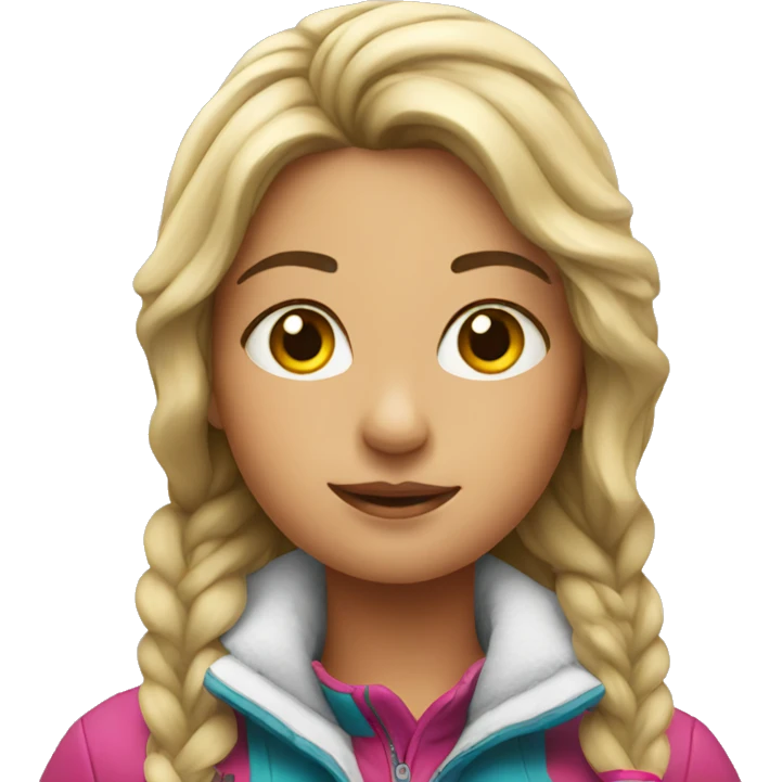 ski girl emoji