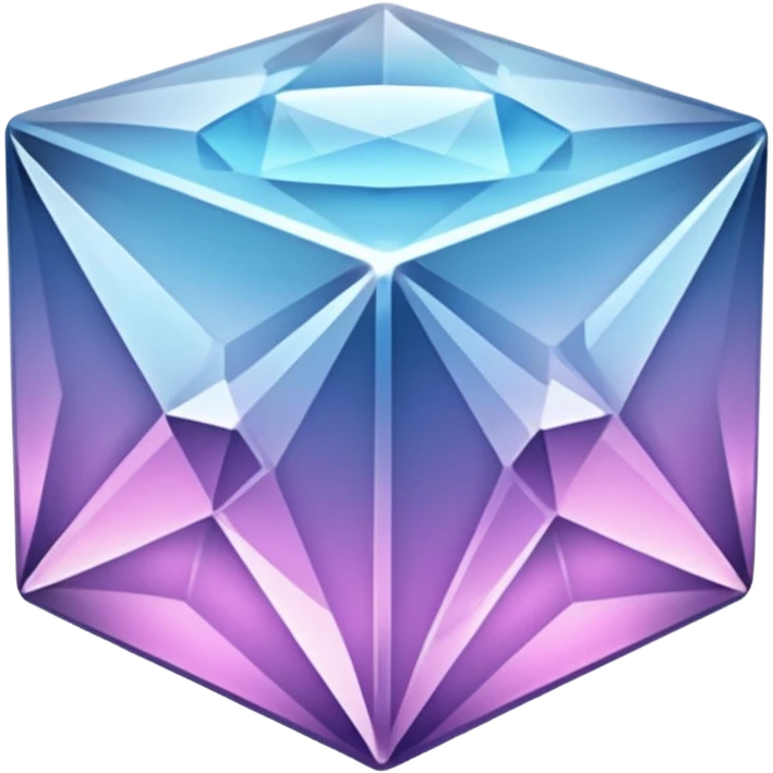 Crystal Cube emoji