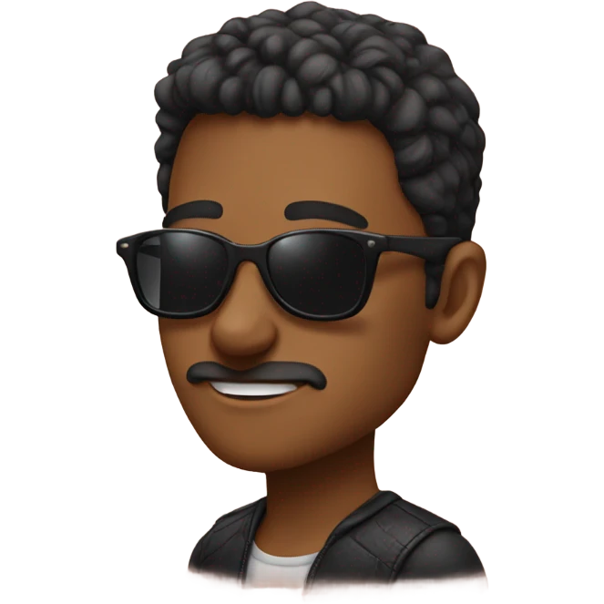 Me wearing sunglasses  emoji