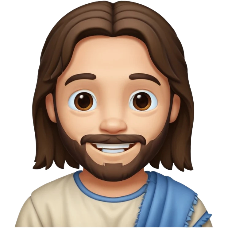 Jesus with stitch emoji
