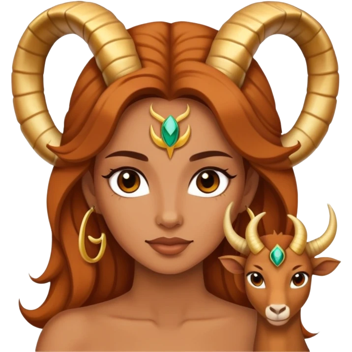 Woman capricorn emoji