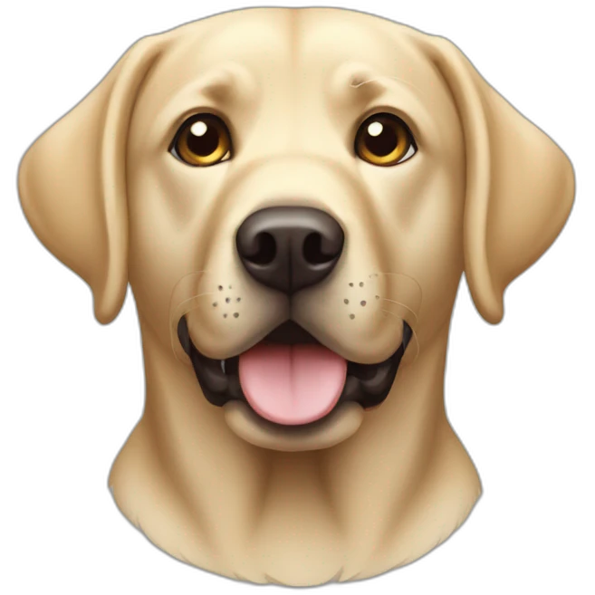 Labrador retriever emoji