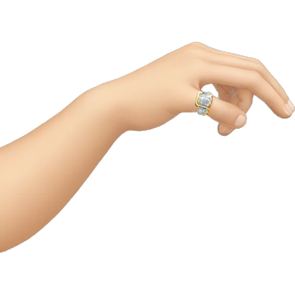 Ring on finger  emoji