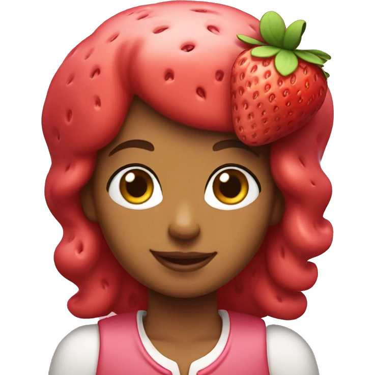 Strawberry shortcake  emoji