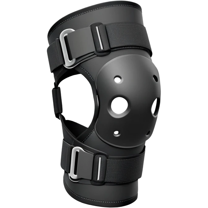 A knee brace  emoji