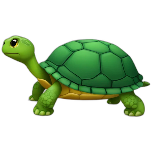 Chat sur tortue emoji