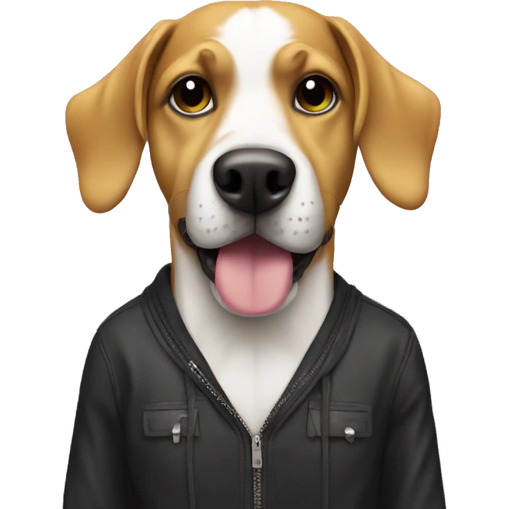 Dog dj emoji