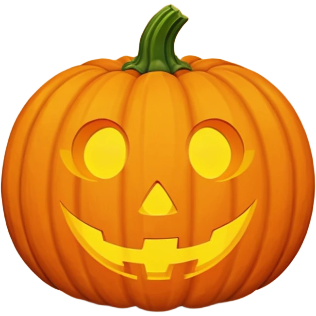 Cute jack-o’-lantern  emoji
