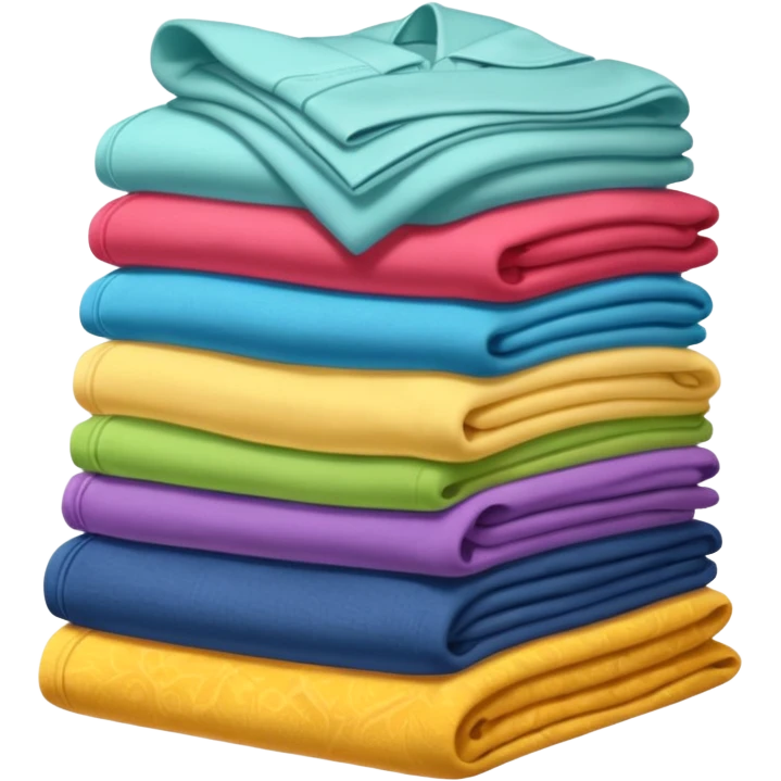 folded clothes emoji