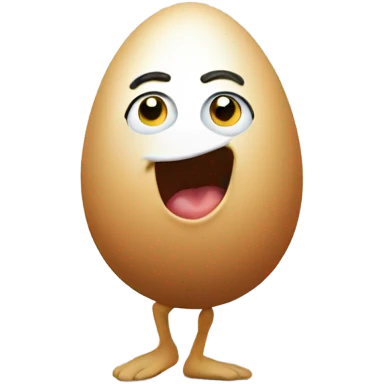 Dancing egg emoji