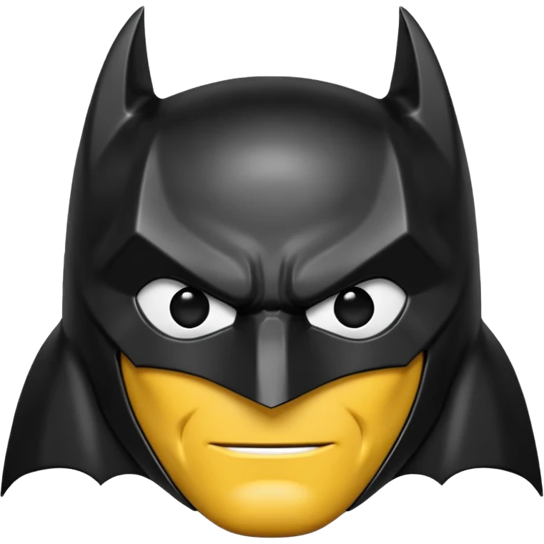 Batman logo emoji