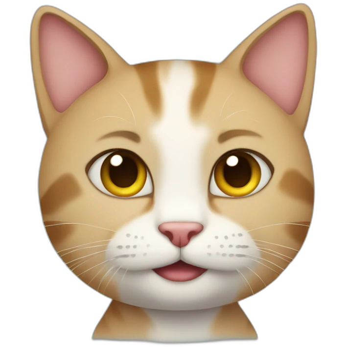 Cartoon cat emoji
