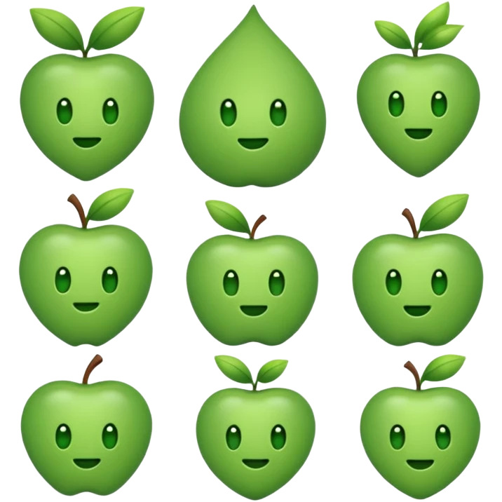 green stuff emoji