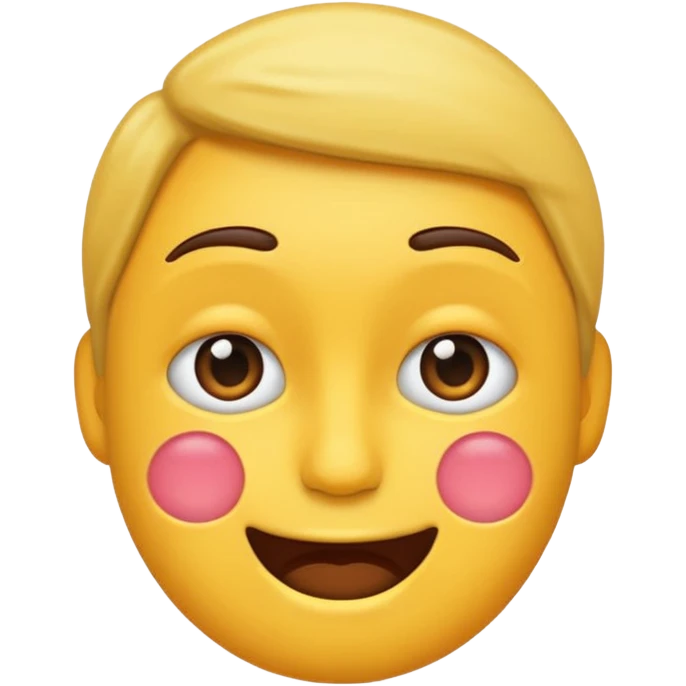 Make me a emoji backing off but embarrassed emoji