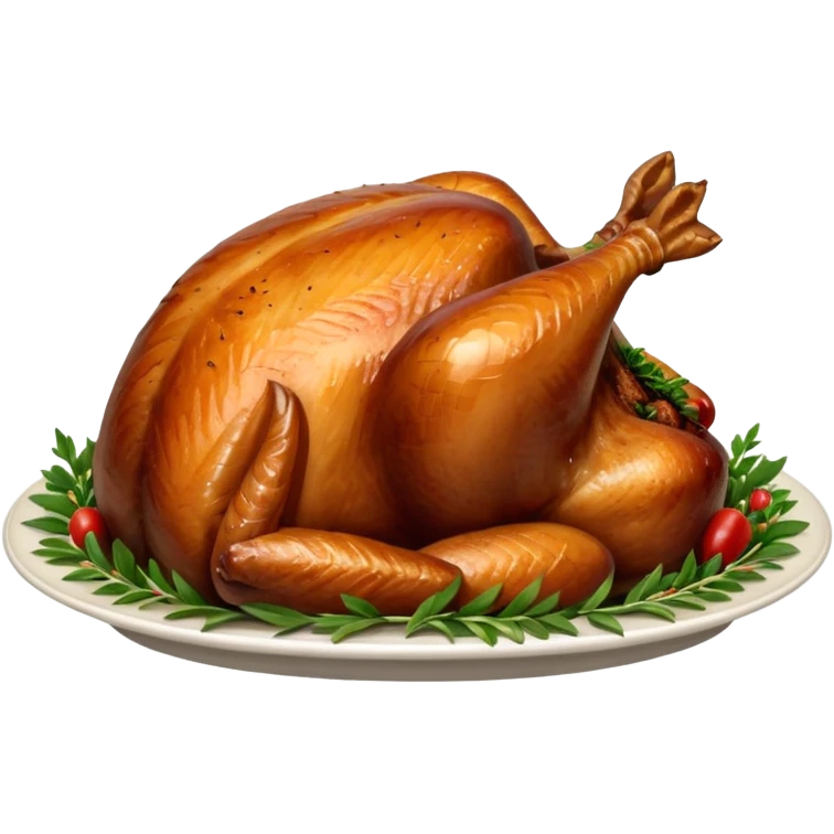roast turkey emoji