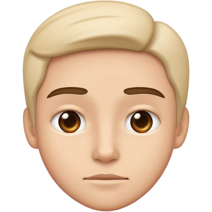 A person with a flat ass emoji