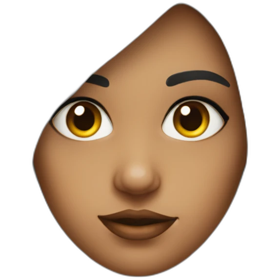 via alviana girl with amazing eyes emoji