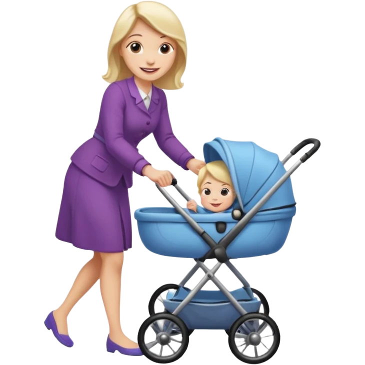 pram walk emoji