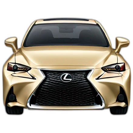 Lexus IS 300h of 2017 emoji