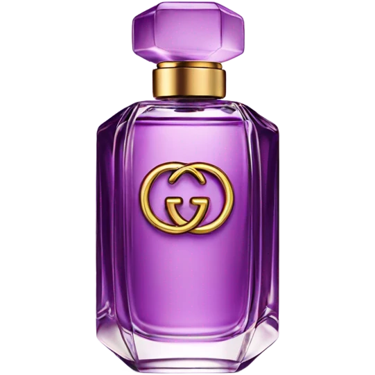 Purple gucci perfume  emoji