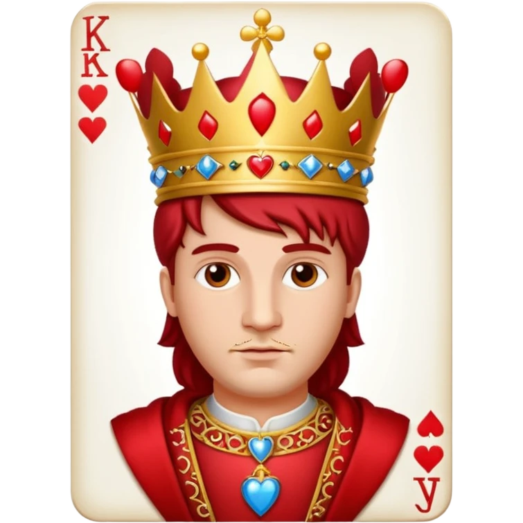 King of Hearts emoji