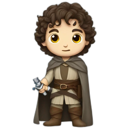 frodo with light saber emoji