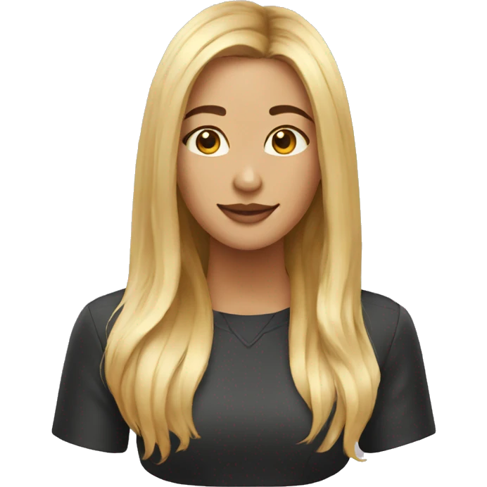 bwomen hair  emoji