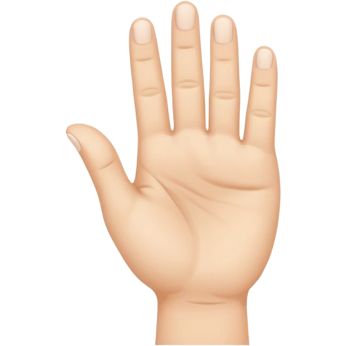 Three-finger salute emoji