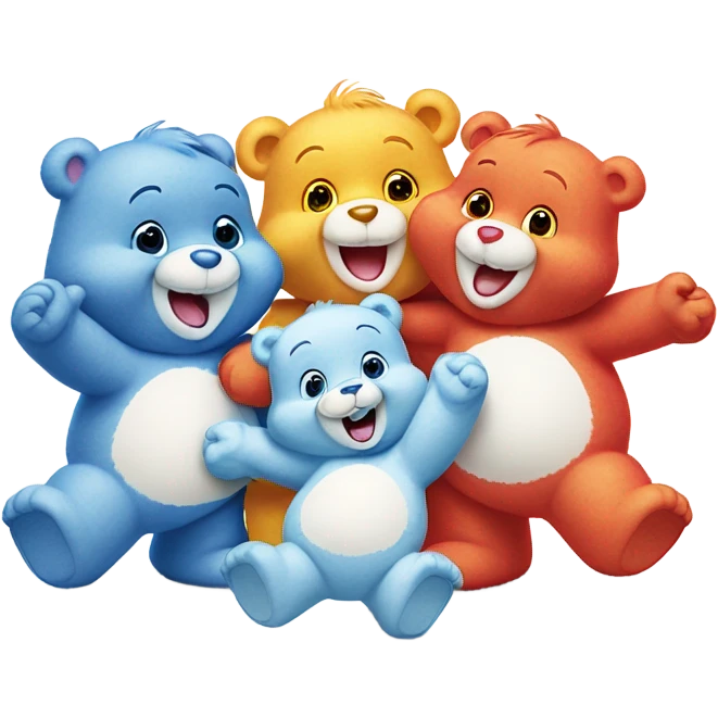 Care bear hug emoji