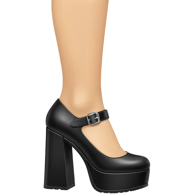 platform heel emoji