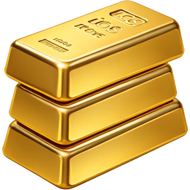 3 gold bars emoji