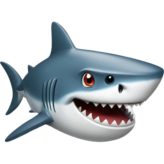 Shark with top hat  emoji