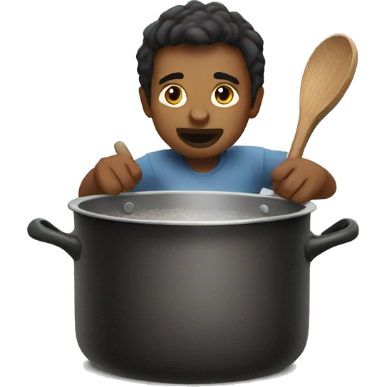 Stirring the pot emoji