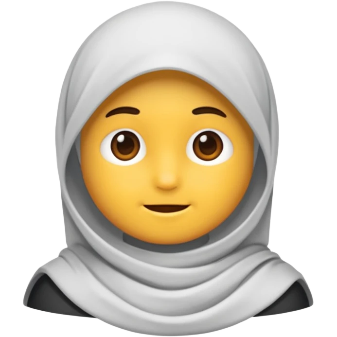 Anak beruang yg berbulu putih emoji